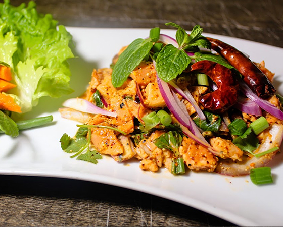 Image: Salmon Larb